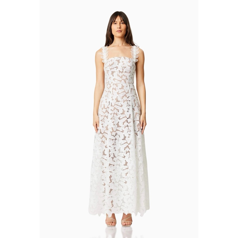 Elliatt Symi Butterfly Lace Maxi Dress
